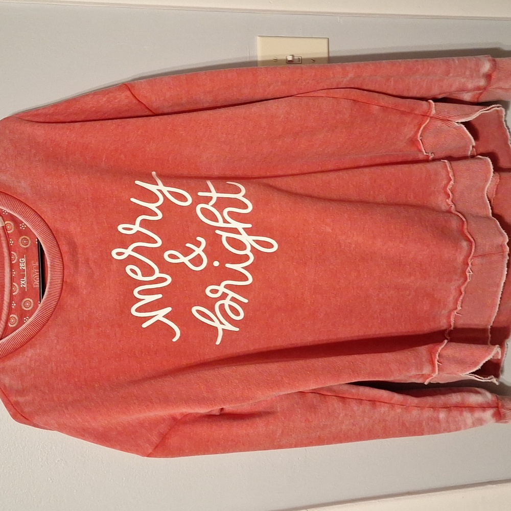 Womens sweatshirt Christmas Holiday 2x